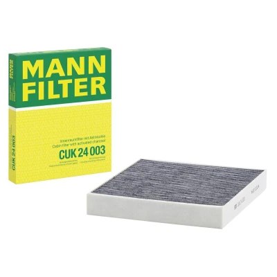 Bilde av MANN FILTER CUK 24 003 Kupéfilter Karbonfilter 240 204 31 OPEL: Astra K Sports Tourer, Mokka / X, Ampera e, CHEVROLET: Corvette C6 Coupé