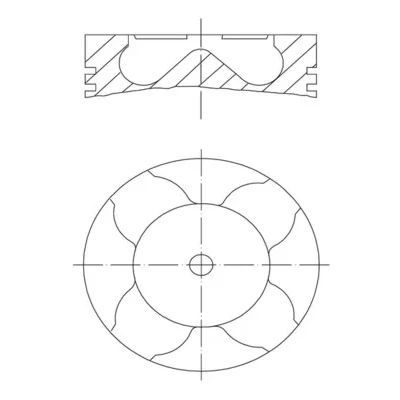 Bilde av Stempel MAHLE ORIGINAL 007 PI 00163 000