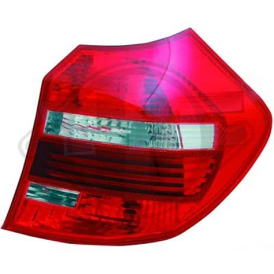 Bilde av DIEDERICHS 1280291 Baklykter venstre LED Rød uten pæreholder BMW: 1 Hatchback