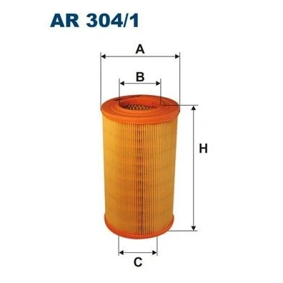 Bilde av FILTRON AR 304/1 Luftfilter 235 136 Filterinnsats NISSAN: TERRANO 2, Pick Up, RENAULT: MASTER 2 Kasten