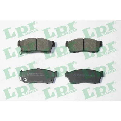 Bilde av LPR 05P2341 Bremseklosser CITROËN: C Zero Hatchback, PEUGEOT: iOn MITSUBISHI: i