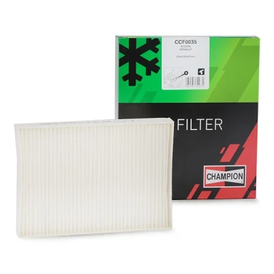 Bilde av CHAMPION CCF0035 Kupéfilter pollenfilter, Partikkelfilter 229 160 31 RENAULT: Kangoo I, MEGANE 1, I Express