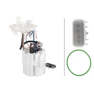 Bilde av HELLA 8TF 358 106 991 Brennstoff leveringsenhet med tetning, tankmåler trykkregulator elektrisk