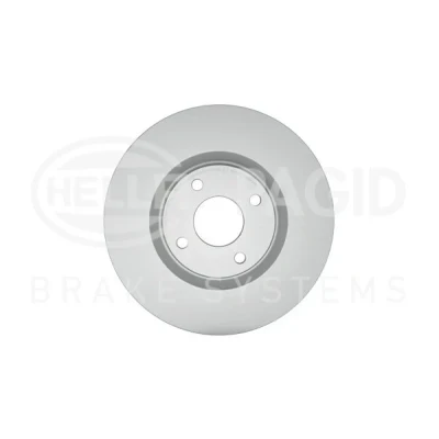 Bilde av HELLA 8DD 355 132 721 Bremseskiver 300 25 04/04 108 innvendig ventilert belagt uten hjulfestebolt, hjulnav FORD: Ecosport Mk2