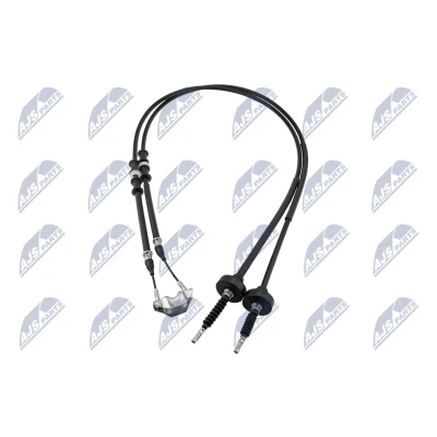 Bilde av Kabel, parkeringsbremse, Bakaksel, chevrolet,opel, 24425108, 522001, 522003, 522440, 522651, 9127791, 9191143, 9223129