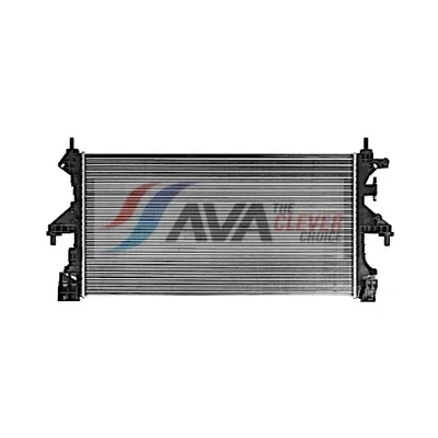 Bilde av PRASCO CN2322 Radiator Aluminium 782 416 34 med hurtigkoplinger Kjøleribber satt sammen mekanisk