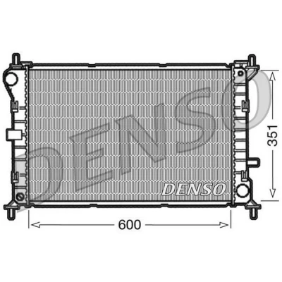 Bilde av DENSO DRM10051 Radiator Aluminium 600 351 23 FORD: Focus Mk1 Sedan, 2