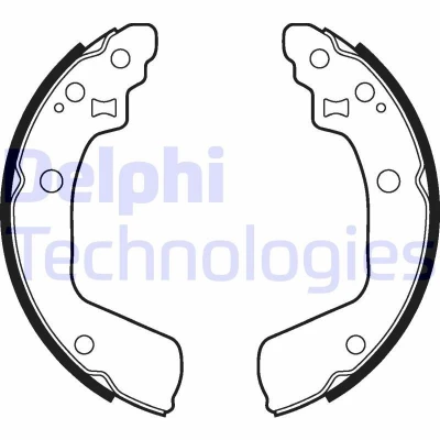 Bilde av DELPHI LS2046 Bremsesko 200mm 32mm SUZUKI: SWIFT 3