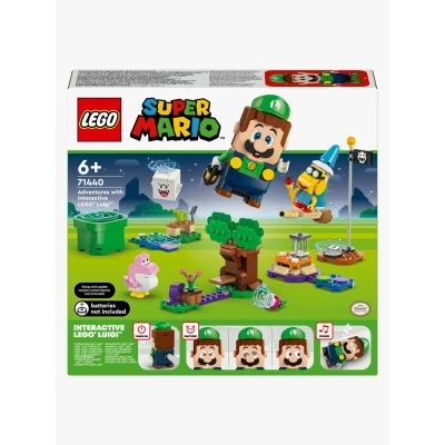 Bilde av LEGO Super Mario 71440 På eventyr med interaktive Luigi Byggesett Plast