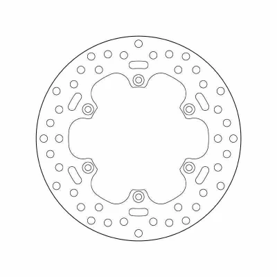 Bilde av BREMBO Bremseskive Fixed , Serie Oro bak 220mm 4mm 4 hullet 68B40748 Bremseskiver, Skivebremser