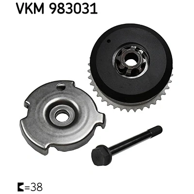 Bilde av SKF VKM 983031 kamakselregulering Innløpsside 38 BMW: 5 Sedan, X3