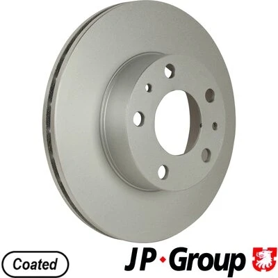 Bilde av JP GROUP 4163100900 Bremseskiver framaksel 280 24 5 ventilert belagt FIAT: Ducato III Flatvogn lastebil / Chassis, II lastebil/Chassis