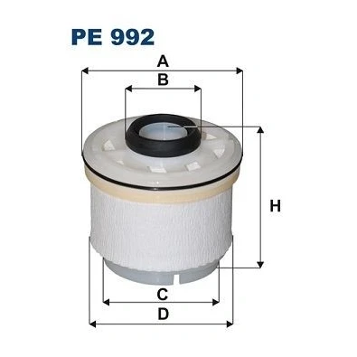 Bilde av Drivstoffilter, fiat,isuzu,lexus,mitsubishi,toyota, 1770A321, 23390 0L010, 0L010 000, 0L020, 0L030, 0L041,