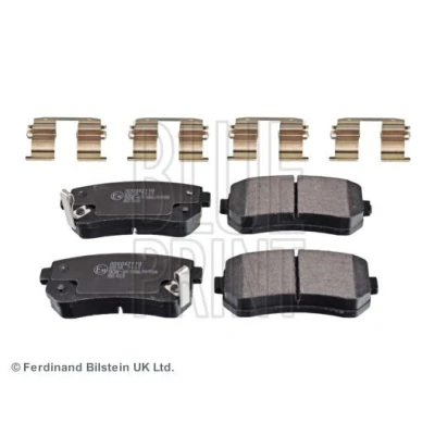 Bilde av BLUE PRINT ADG042119 Bremseklosser bakaksel med akustisk slitasjevarsel antihyle blikk, festemateriell KIA: Sportage III, HYUNDAI: ix35