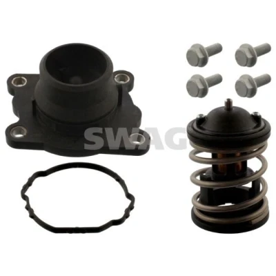 Bilde av SWAG 20 94 4685 Termostat 87 med tetning skruer kapsling BMW: 1 Hatchback, 5 Touring, 3 Sedan, MINI: Clubman