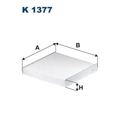Bilde av FILTRON K 1377 Kupéfilter Partikkelfilter 215 200 30 FORD: Transit Mk6 Van, Minibuss, Flatvogn lastebil/Chassis