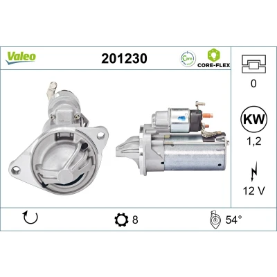 Bilde av Starter, ford, 1776538, CV6T11000AA, CV6T 11000 AA, CV6T11000AB, RECV6T11000AB, RECV6T AB