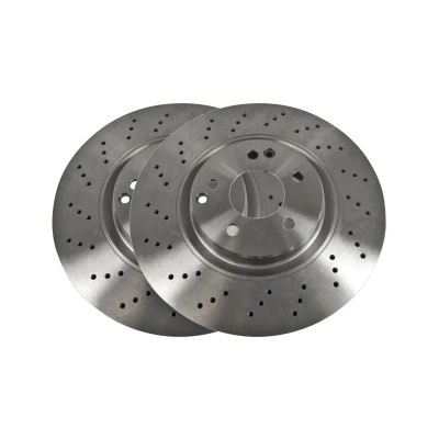 Bilde av VAICO V30 80016 Bremseskiver framaksel 330 28 5 112 perforert / ventilert Original Quality MERCEDES BENZ: C Klasse Sedan, T modell, SLK