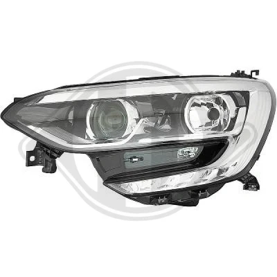 Bilde av DIEDERICHS 4467983 Frontlykter venstre LED, H7/H7 med kjørelys (LED) uten motor for høydejustering hovedlys