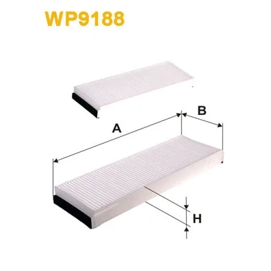 Bilde av Kupéfilter WIX FILTERS WP9188