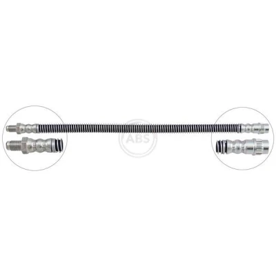 Bilde av A.B.S. SL 4861 Bremseslange 355 OUT. M10X1