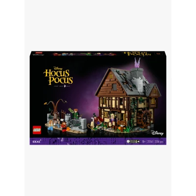 Bilde av LEGO Ideas 21341 Disney Hocus Pocus: Sanderson søstrenes hytte Byggesett