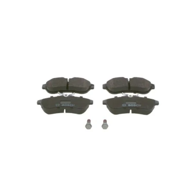 Bilde av BOSCH 0 986 424 635 Bremseklosser Low Metallic med antihyle blikk, skruer tilbehør CITROËN: C3 I Hatchback, Pluriel