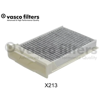 Bilde av DAVID VASCO X213 Kupéfilter Karbonfilter 225mm 163mm 44mm TOYOTA: Aygo, PEUGEOT: 107 Hatchback, CITROËN: C1 I