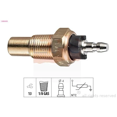 Bilde av EPS 1.830.052 Kjølevæsketemperatursensor Made in Italy OE Equivalent HONDA: CRX 3