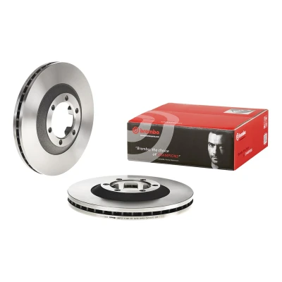 Bilde av BREMBO 09.B267.10 Bremseskiver 280 27 6 innvendig ventilert ISUZU: D Max 1 Pickup, II Pick up
