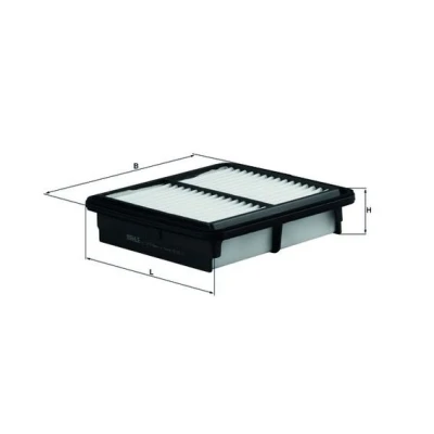 Bilde av MAHLE ORIGINAL LX 2973 Luftfilter 46,5 193 196,0 Filterinnsats SUZUKI: Jimny SUV