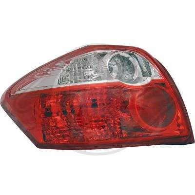 Bilde av DIEDERICHS 6619191 Baklykter venstre uten pæreholder TOYOTA: Auris Hatchback