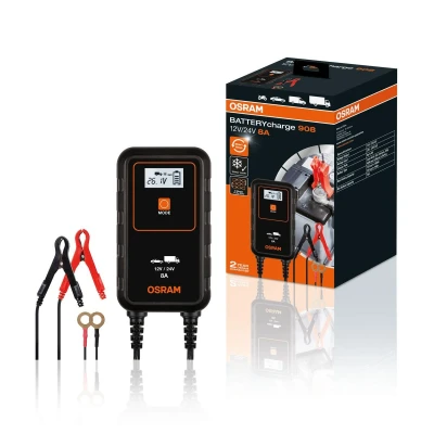 Bilde av OSRAM BATTERYcharge 908 OEBCS908 Batterilader Vedlikeholdslader