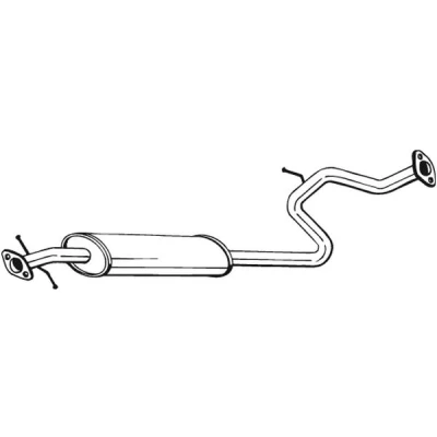 Bilde av Midtre eksospotte BOSAL 282 055
