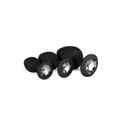 Bilde av EasyToys Anal Collection Diamond Analplugger I Silikon