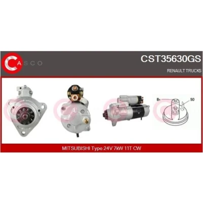 Bilde av CASCO CEF74038AS Elektromotor, radiator ventilator