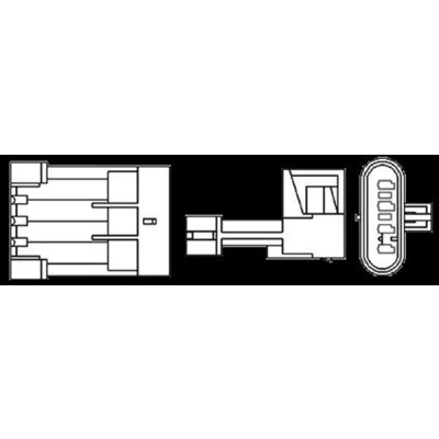 Bilde av MAGNETI MARELLI 466016355081 Lambdasonde oppvarmet 4 OPEL: Astra G Caravan, Zafira A, CC