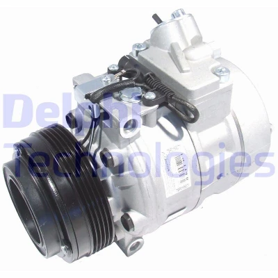 Bilde av DELPHI TSP0159371 Kompressor Denso 7SBU16C PAG 46 med kompressorlje BMW: 5 Sedan, 7, 3 Cabrio
