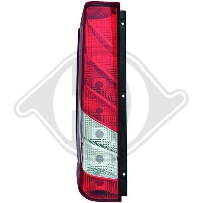 Bilde av DIEDERICHS Baklykter høyre R5W, PY21W uten pæreholder 3590090 IVECO: Daily 6