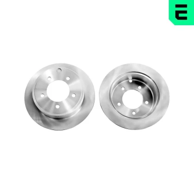 Bilde av OPTIMAL BS 8488C Bremseskiver bakaksel 262 10 5/6 fullt ut belagt JEEP: Patriot, Compass, DODGE: Caliber, Avenger Sedan
