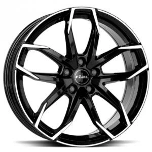 Bilde av Rial Lucca Diam Black Pol 7.5x17 5/108 ET45 B70.1
