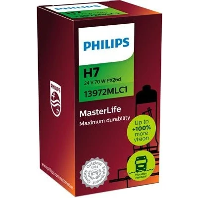Bilde av PHILIPS 13972MLC1 Lyspære, fjernlys H7 24V 70W Halogen