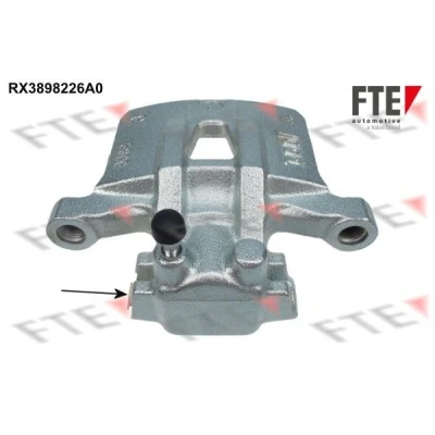 Bilde av FTE 9290632 Bremsecaliper grå Støpejern høyre bakaksel uten holder MITSUBISHI: Outlander 2 SUV, Lancer 8 Limousine, Grandis, PEUGEOT: 4007