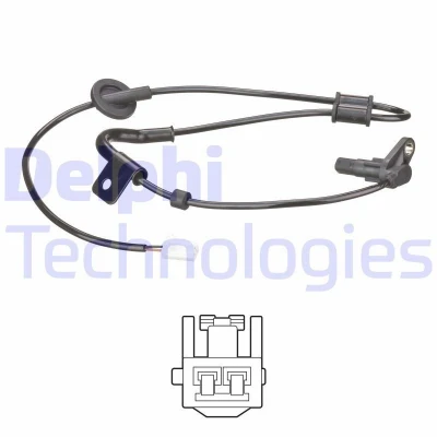 Bilde av DELPHI SS20529 ABS sensor aktiv 1020 HYUNDAI: Coupe II