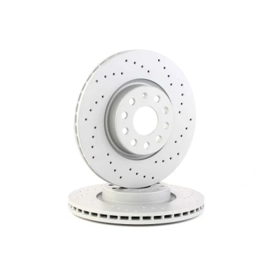 Bilde av ZIMMERMANN SPORT COAT Z 100.3300.52 Bremseskiver 312 25 10/5 5 112 innvendig ventilert, hullet belagt høy karbon VOLKSWAGEN: Tiguan I, GOLF 7, 6