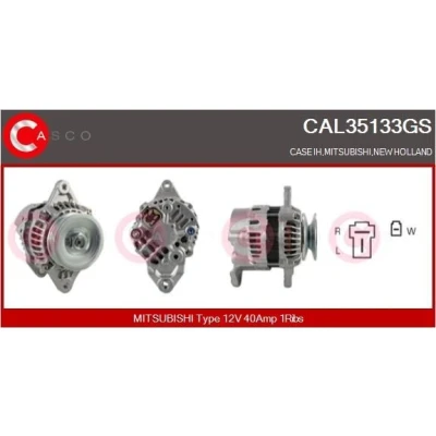 Bilde av CASCO CAL15270AS Dynamo 12V 140A AUDI: A6 C5 Avant, A4 B6 Sedan, VOLKSWAGEN: Passat B5 GP Stasjonsvogn, Sedan