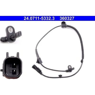 Bilde av ATE 24.0711 5332.3 ABS Sensor 766 OPEL: Insignia A Sports Tourer, Sedan, Hatchback, SAAB: 9 5 Sedan