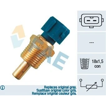 Bilde av Sensor, kjølemiddeltemperatur, fiat tempra, tempra s.w., tipo, lancia dedra, delta ii, 079 109 409 B, 417 417, 165556