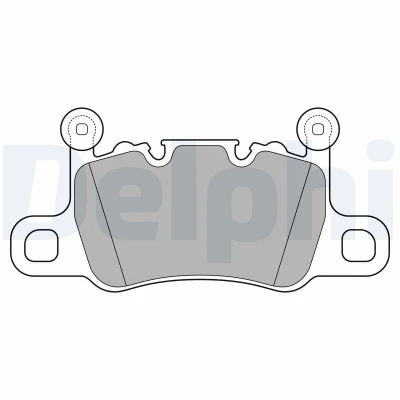 Bilde av Bremseklosser sett, Bakaksel, bentley,porsche, 971698451B, 99135294701, 99135294882