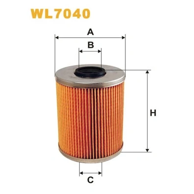 Bilde av Oljefilter WIX FILTERS WL7040